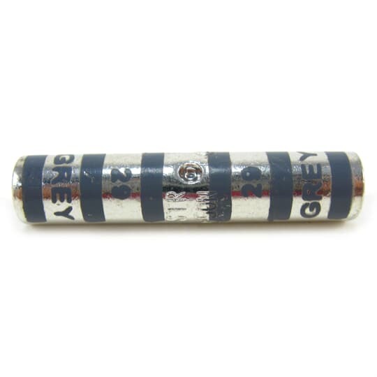 54806 Color-Keyed 2-Way Long Barrel Splice Connector, 4 AWG Copper Conductor, Die Code: 29, 1-3/4 in L, Copper