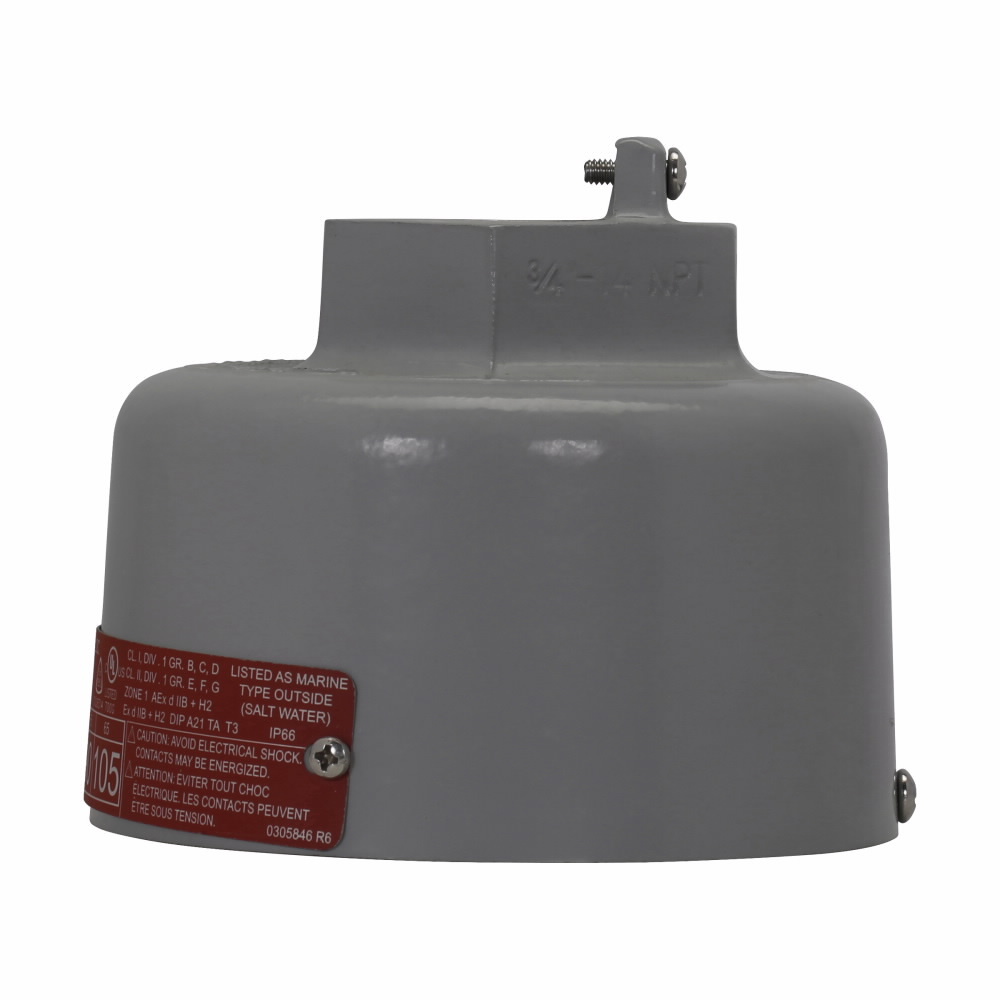 EVSP2 Hazard-Gard Pendant Mounting Module, For Use With EVLS Series Hazard-Gard Explosionproof Pendant Mount Luminaires, 3/4 in Conduit, Copper-Free Aluminum
