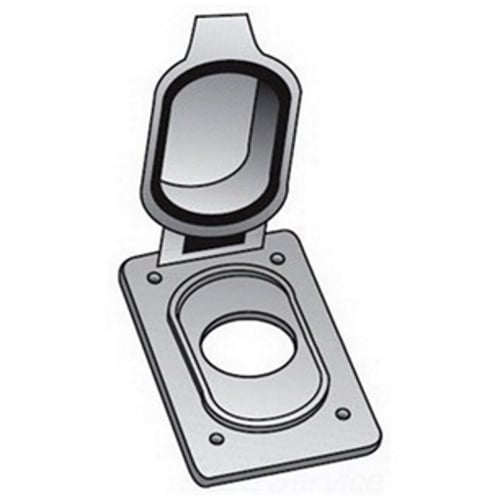 FS-1-WRCA Device Box Cover, 6.9 in L x 5 in W x 0.8 in D, Aluminum