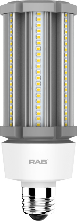 HID-27-E26-850-BYP-PT Type B Universal HID LED Replacement Lamp, 27 W, E26 Lamp, Post Shape, 3900 Lumens