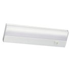 This 1 light, 12 inch linear direct wire fluorescent accessory is accented with a clean, White finish.