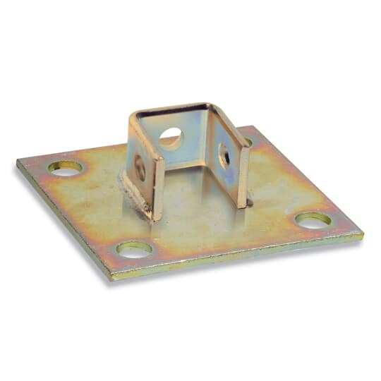 AP231SQ Superstrut Square Post Base, 1-5/8 in H Base, Steel