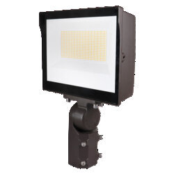 FLOODLT1C/105UNVD8SC2/WF/BZ/61330 Flood Lighting Fixture, 120-277 VAC