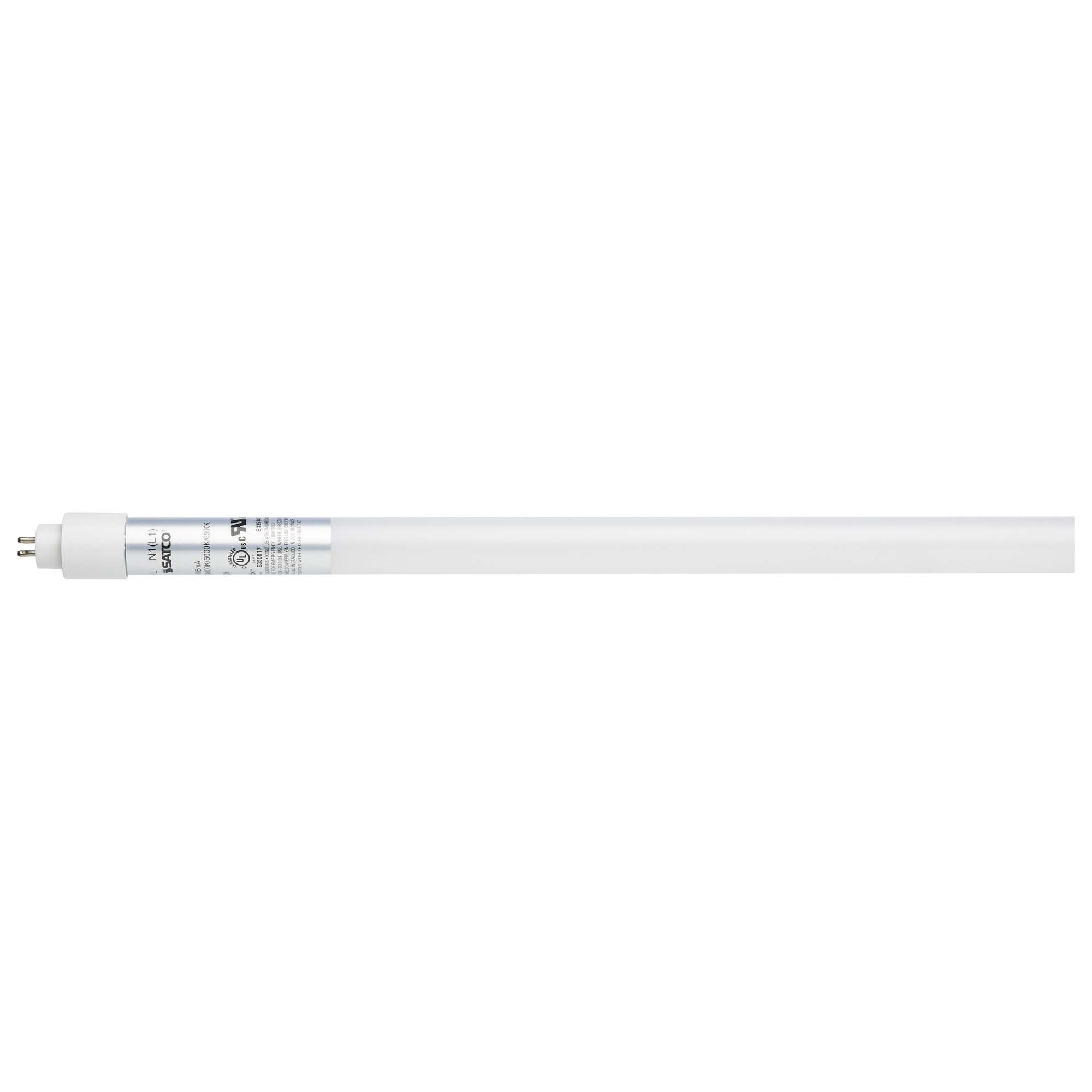 25W 4-Foot T5 LED - CCT Select - G5 Base - Type B - Ballast Bypass - Double Ended Wiring - White 120-347V