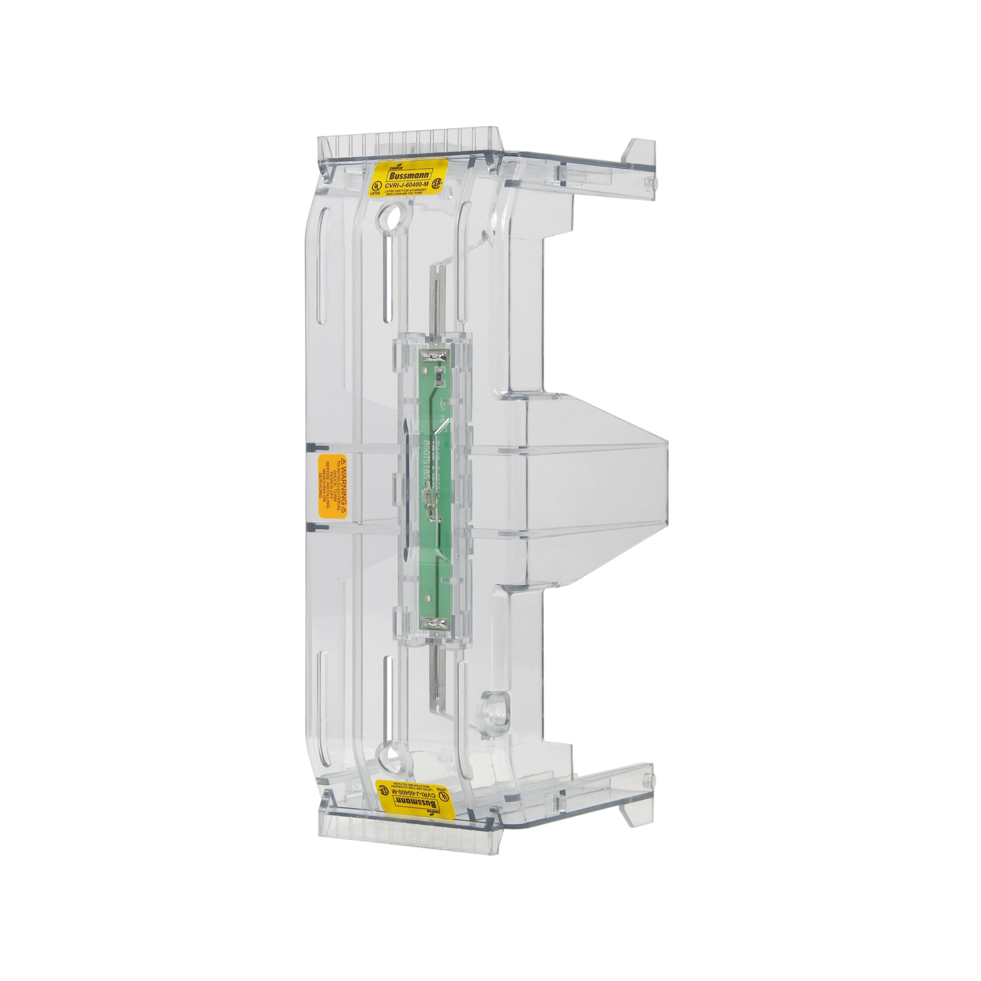 CVRI-J-60400-M Indicating Fuse Block Cover, 400 A, 600 V AC, For Use With Class J Modular Fuse Block, Thermoplastic
