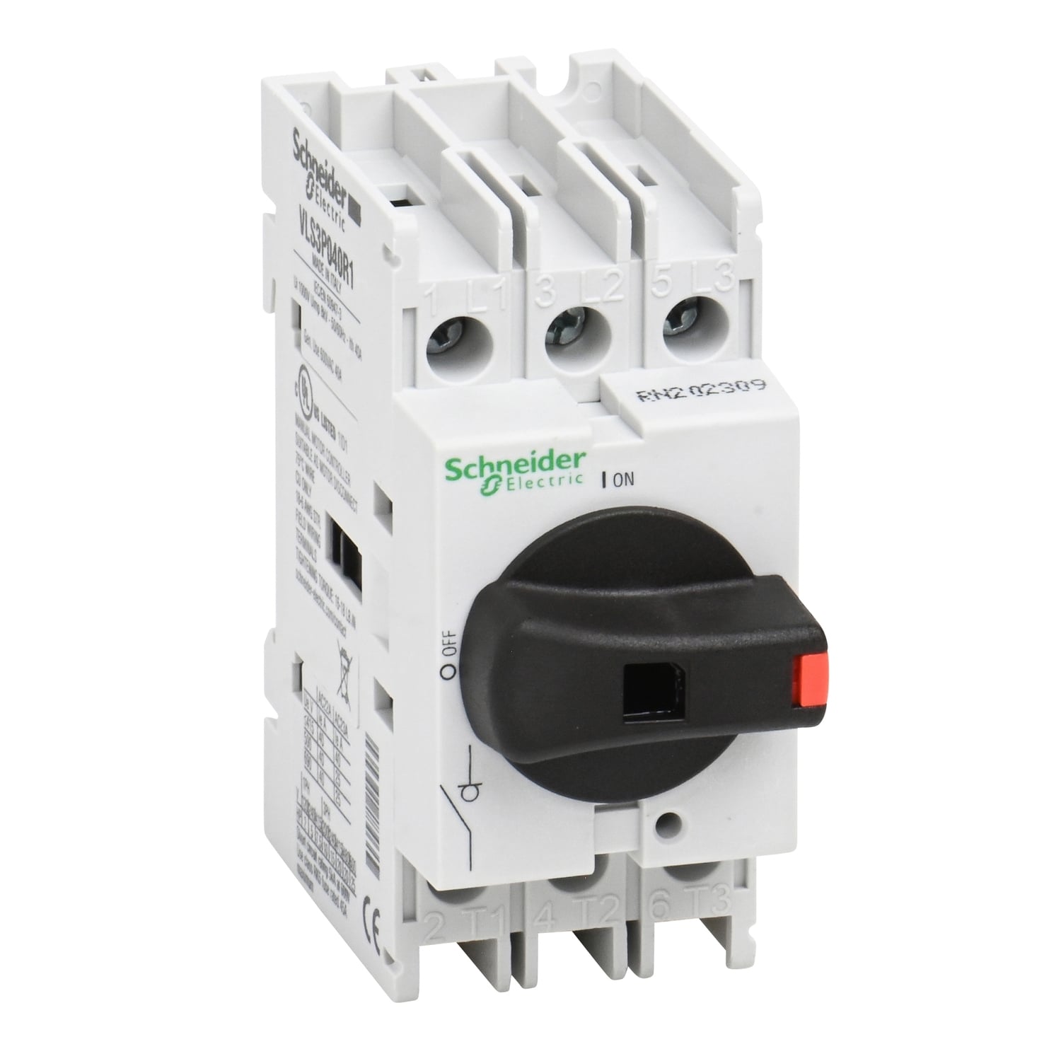 VLS3P040R1 TeSys Vario AC High Performance Switch Body Disconnector, 690 V AC, 25/40 A, 3NO 3 Form A Contact, 3 Poles