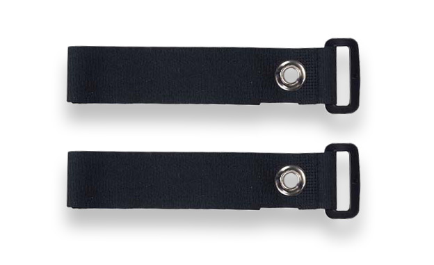 Cable Management Tie, Black 12.0"L x 1.0"W, Package of 5