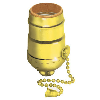 19980-PG 1-Circuit Pull Chain Lampholder, 660 W, 250 V AC, E26 Lamp