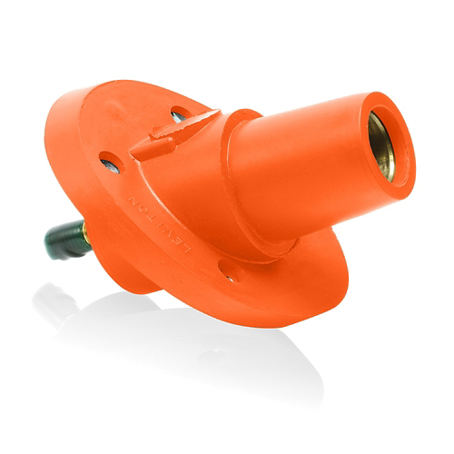 23R24-SO 23 Series Single Pole Panel Mount Receptacle, 600 V, 690 A, 250-750 MCM Wire, Threaded Stud Connection