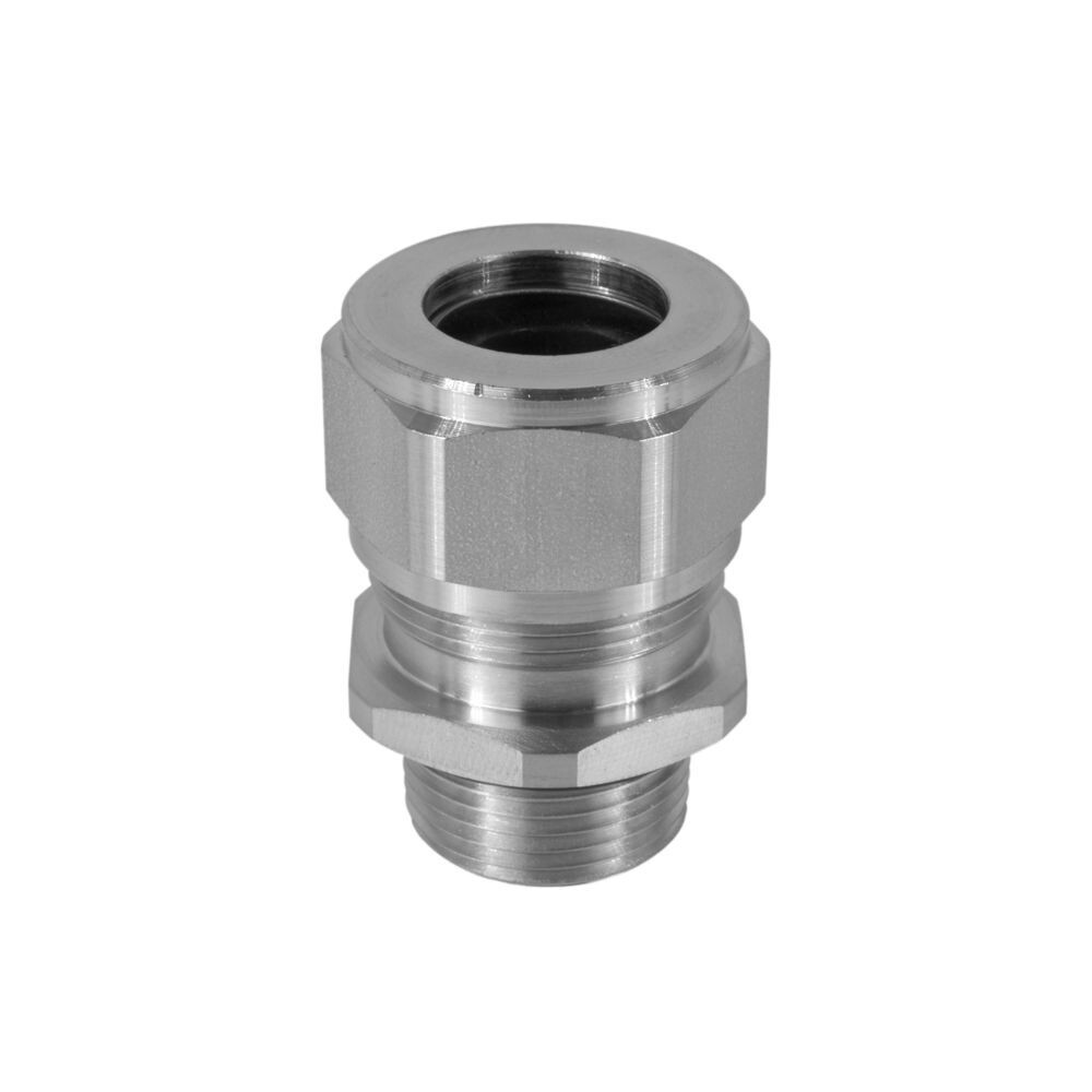 RSSS-104 Remke Cord Grip, 1/2 in Trade, 0.188 to 0.25 in Cable Openings, Stainless Steel