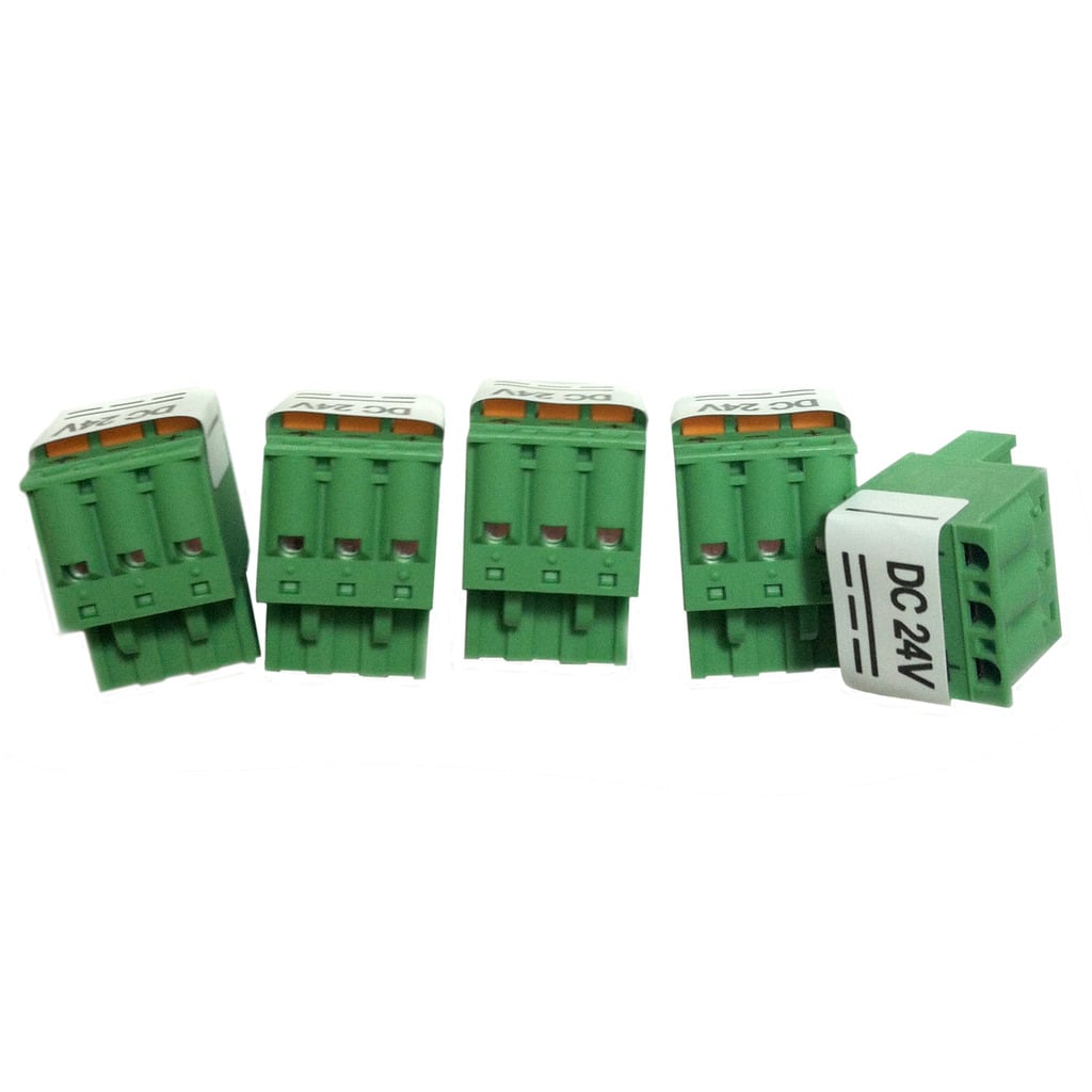 Replacement Straight Power Connector for GP4000 DC Units (Qty 5)