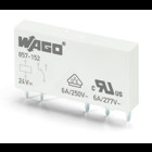 Basic relay; Nominal input voltage: 24 VDC; 1 changeover contact; Limiting continuous current: 6 A; Module width: 5 mm; Module height: 15 mm