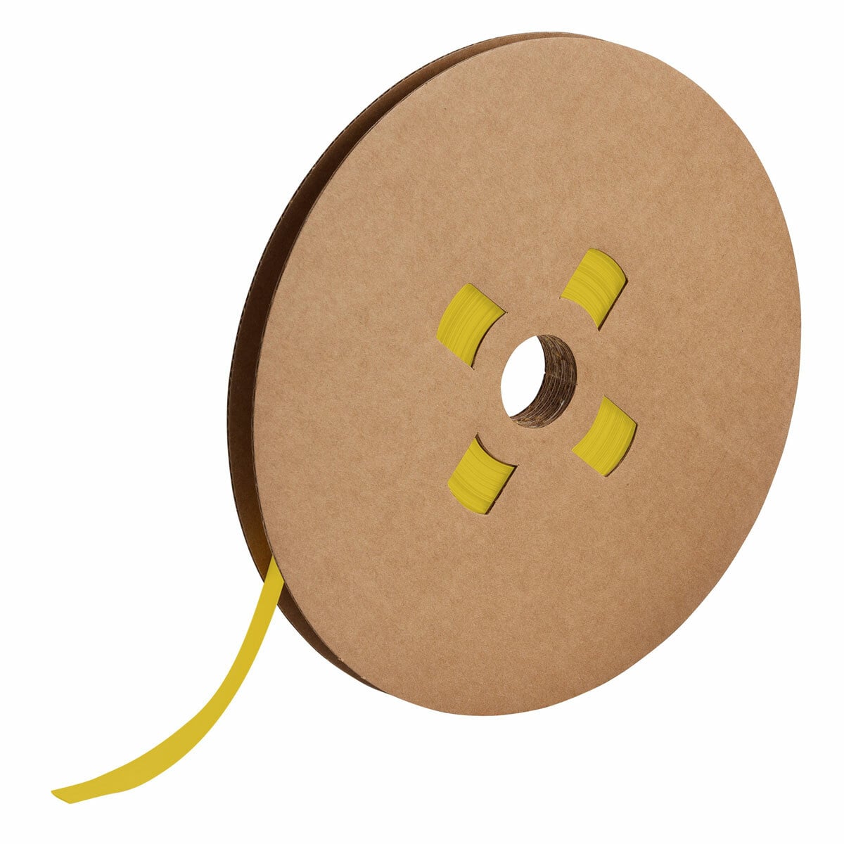 PS-C-1000-YL-J PermaSleeve Wire Marker Sleeve, 0.375 to 0.95 in Wire, 150 ft L x 1.66 in W, Polyolefin