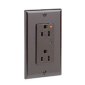5280-IGW Isolated Ground Straight Blade Surge Protective Receptacle, 125 V AC, 15 A, 50/60 Hz, 5 kA Short Circuit