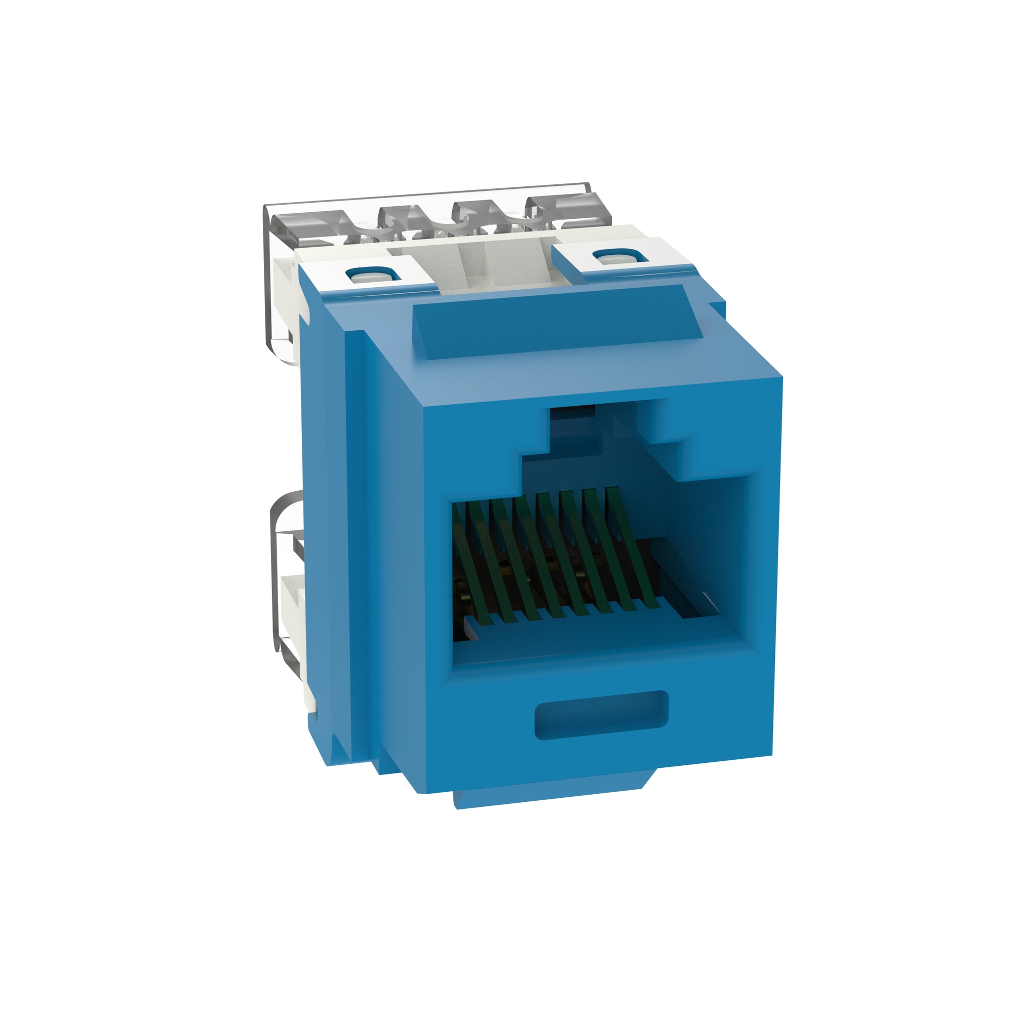 NetKey Cat 5e Punchdown Jack, Blue