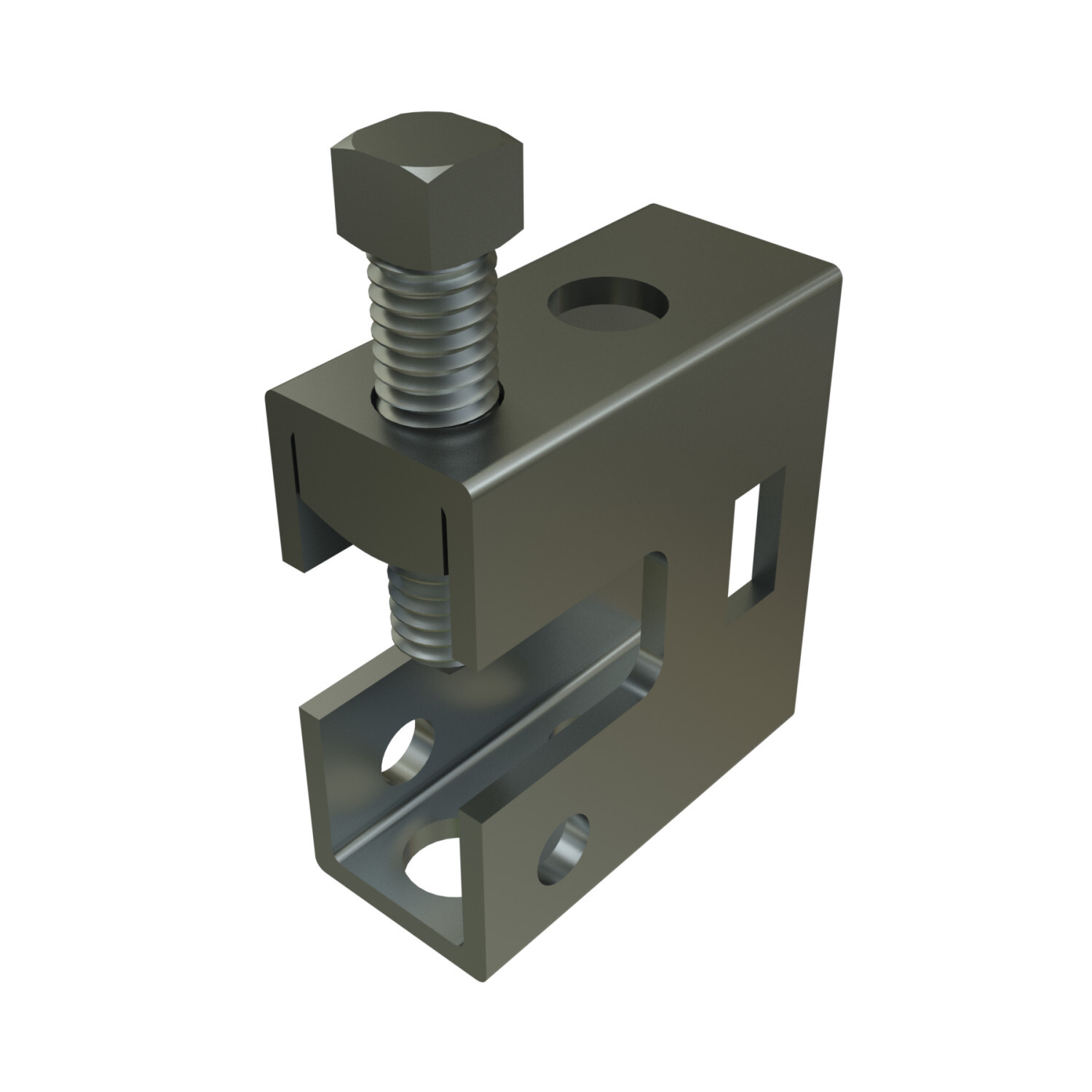 P2675-EG Beam Clamp, 1-5/8 in Channel, 150 lb Load, Steel