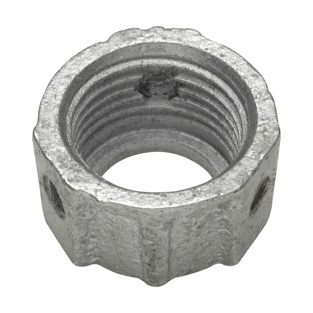 1036NI Threaded Throat Bushing, 2 in Trade, Malleable Iron