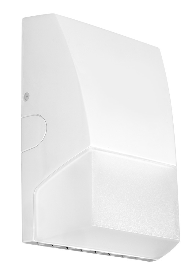 BRISKM48L-740W BRISK Economical Outdoor Wallpack,) LED Lamp, 34.7 W Fixture, 120/208/240/277 V AC, White/Polyester Powder Coated Housing