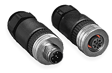 M12 4P MA STR PG9 FA SCREW