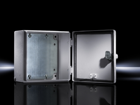 1551500 EB Series E-Box, 5.9 in L x 5.9 in W x 3.1 in D, NEMA 4/IP66, Carbon Steel