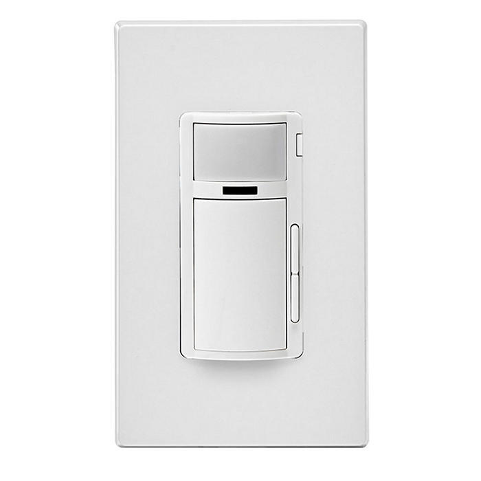 D2MSD-1BW D2MSD Dimmer Motion Sensor, 120 V AC, 1 Poles, Automatic Operation, White