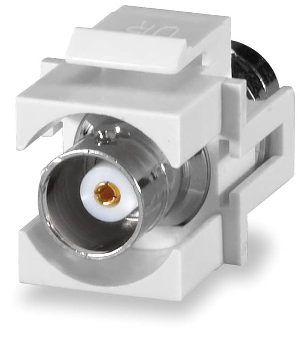 FCSC900K62M12 Blank Keystone Module, Thermoplastic, White