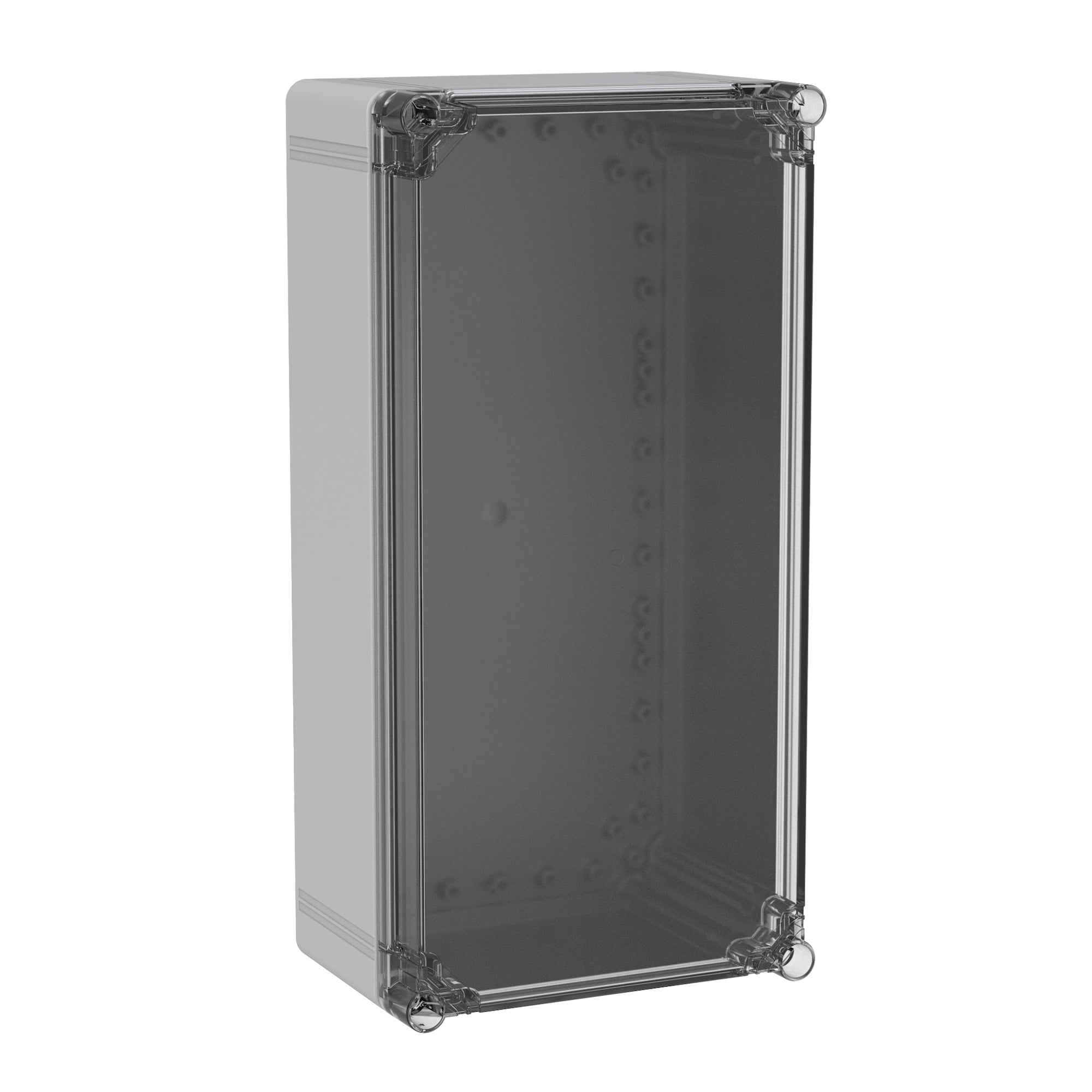 Q402013PCICC Qline Junction Box, 400 mm H x 200 mm W x 123 mm D, Clear Screw Cover, NEMA 4X/IP66 NEMA Rating, Polycarbonate