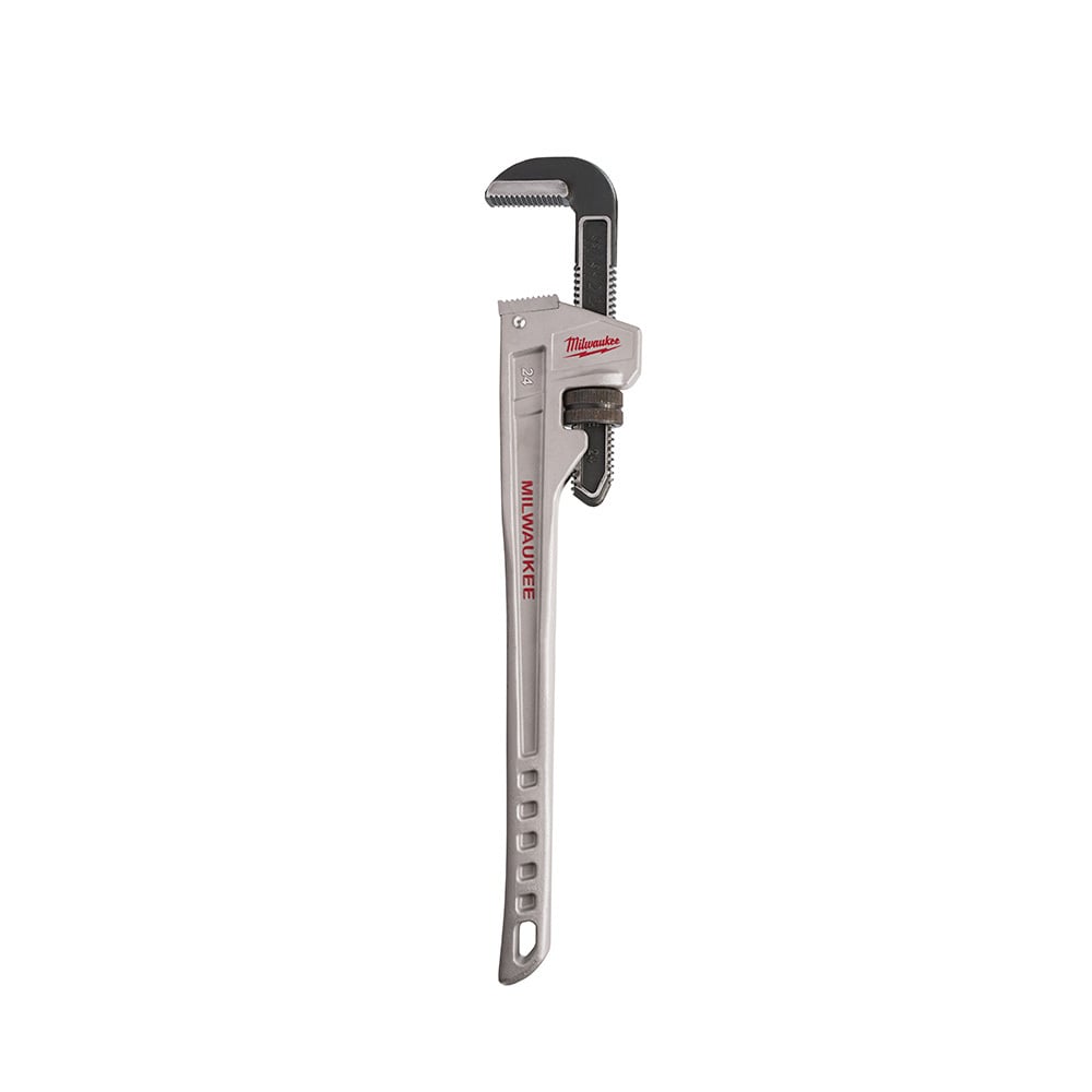 48-22-7224 Overbite Jaw Pipe Wrench, 24 in OAL, Hook Jaw, Aluminum Handle