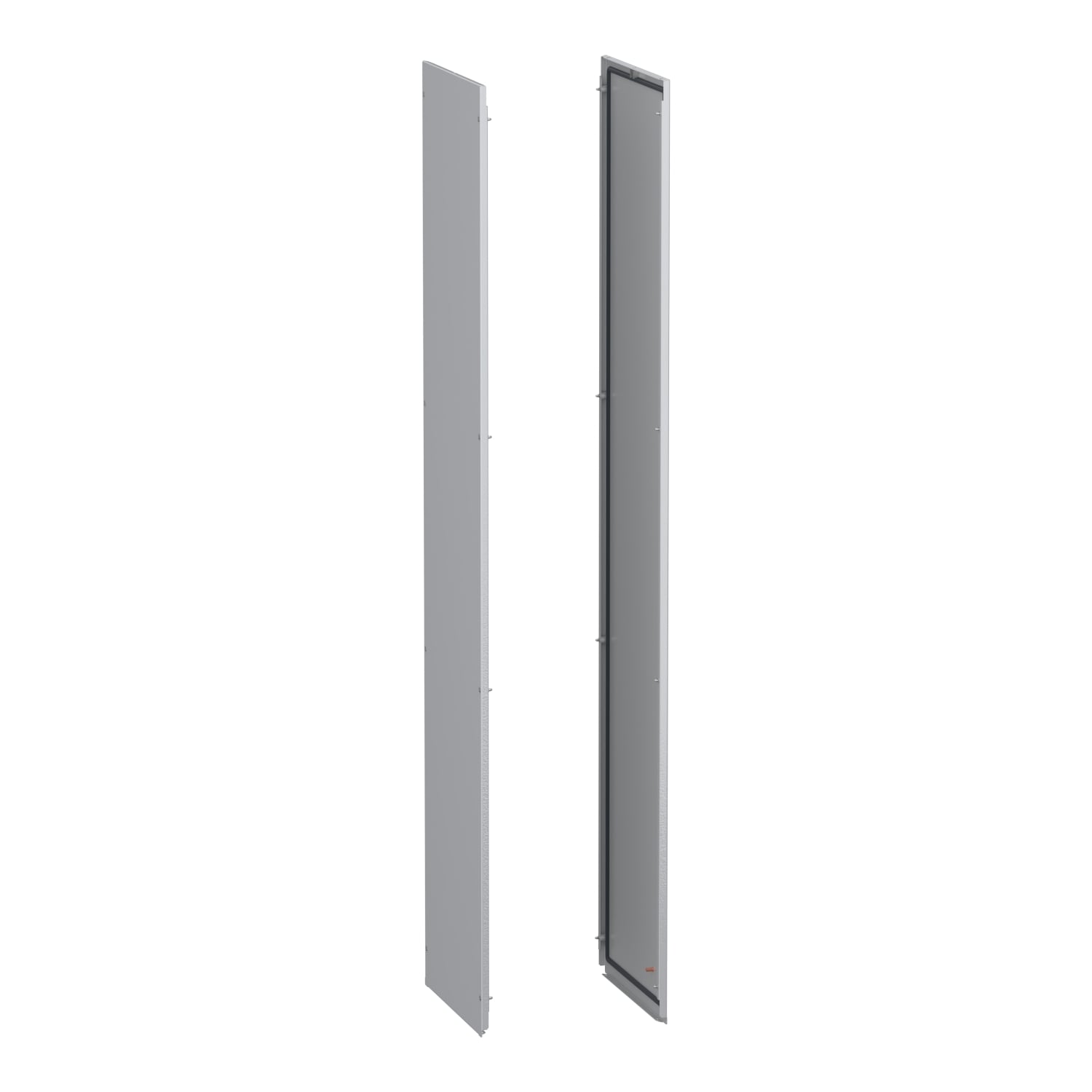 NSY2SPN205 Multi Purpose Side Panel, 19.7 in W x 78.7 in H, Steel, Gray