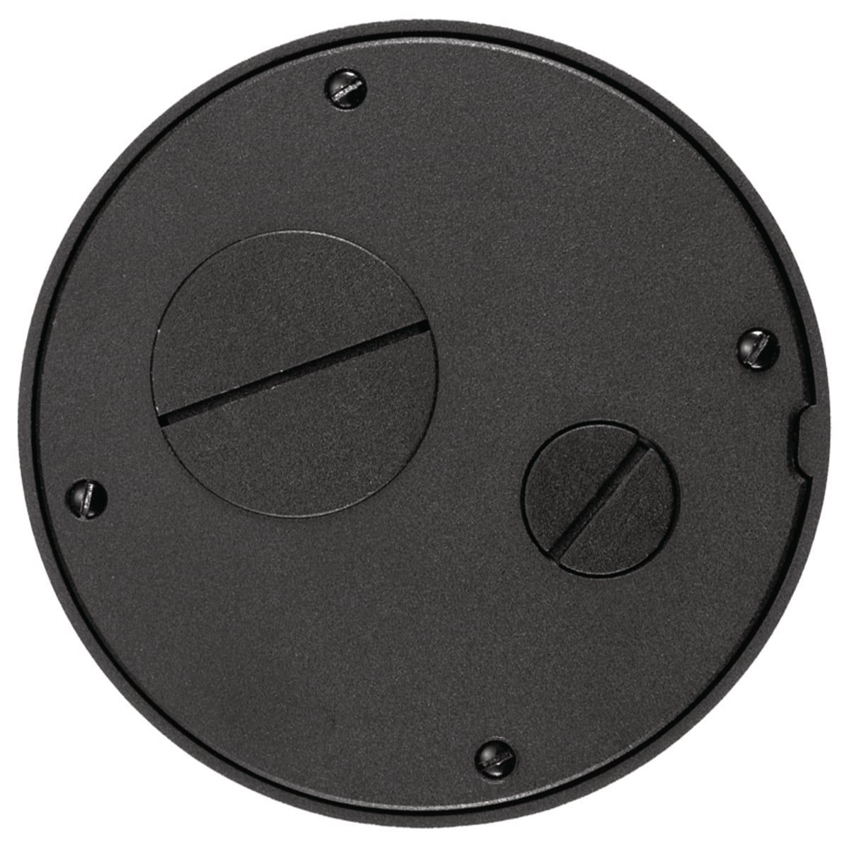 S1SPFFTBL Fire-Rated Poke-Through Sub Plate, 5.62 in Dia, 5.62 in L x 5.62 in W, Cast Aluminum