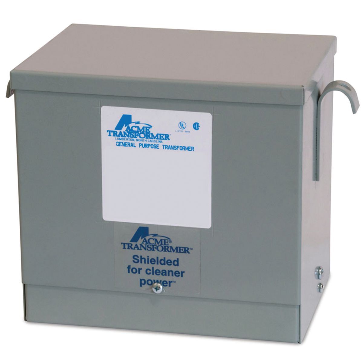 T2A533101S Air Colled/Dry Distribution Transformer, 480D V AC Primary, 208Y/120 VAC Secondary, 9 kVA Power Rating, 60 Hz, 3 Phase