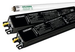 QS2X54T5HOUNVPS80SC/49419 Quicktronic Professional Electronic Ballast With Integral Lead Wires, 54 W Lamp, 120 VAC, Pro Start, 0.4 Ballast Factor