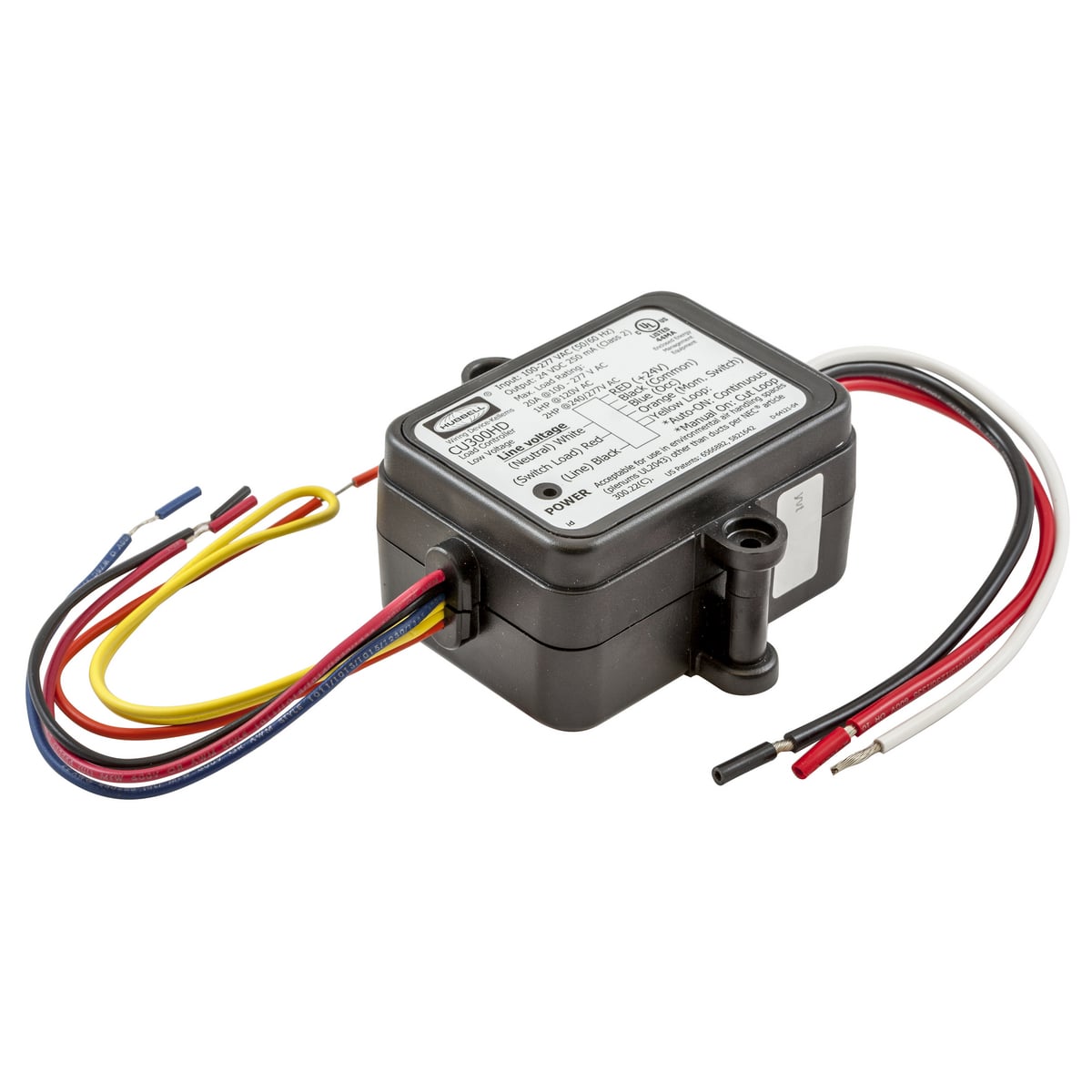 CU300HDU 1-Stage Heavy Duty Control Unit, 100/277 VAC, 250 mA, 1 hp at 120 VAC/2 hp at 240/277 VAC
