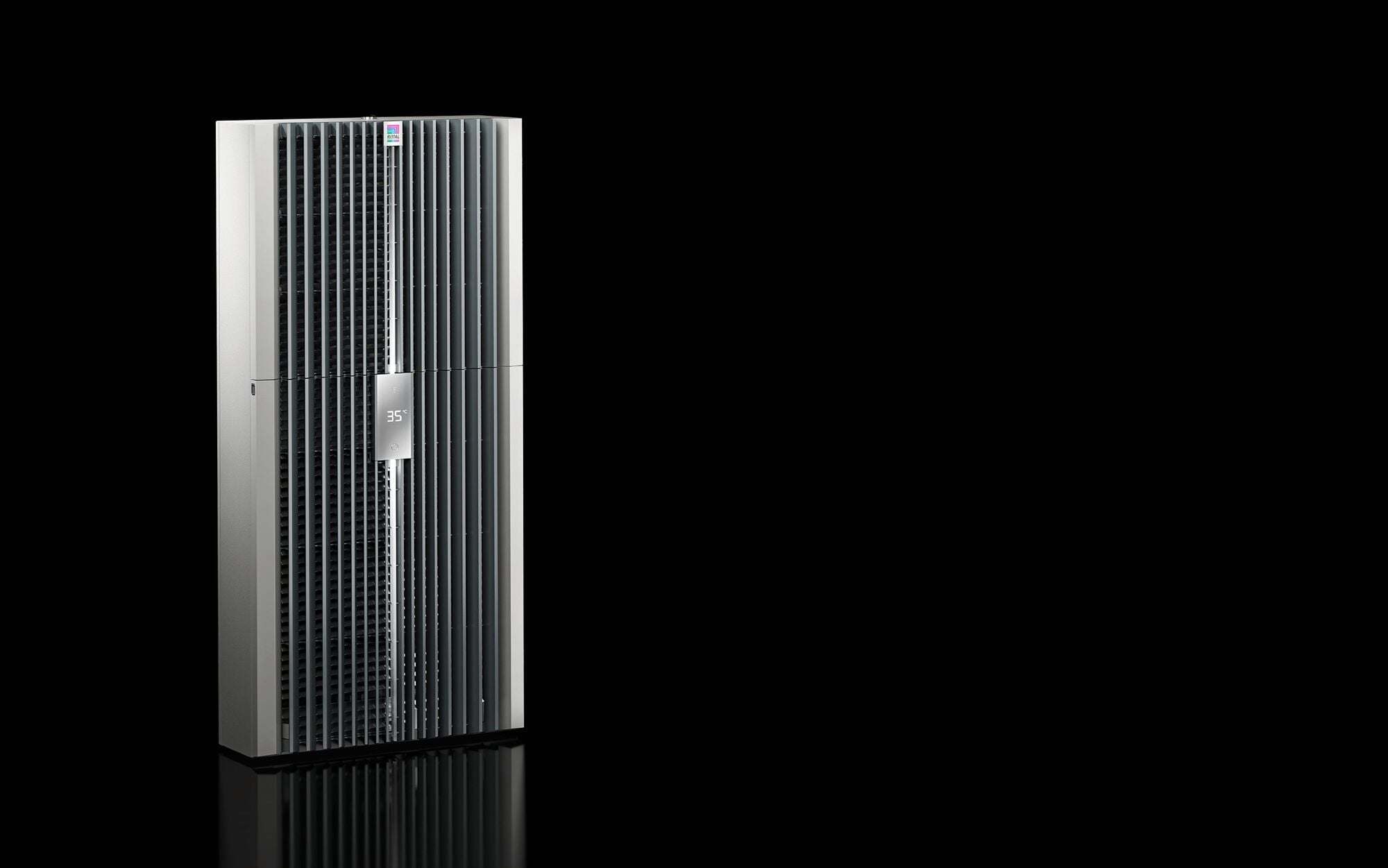 3184800 Blue e+ S Wall Mounted Enclosure Air Conditioner, 3412 BTU, 400 x 950 x 196 mm, Carbon Steel
