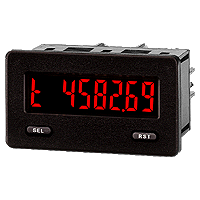 CUB5TB00 Miniature Electronic Counter, 8 Digits, LED Display