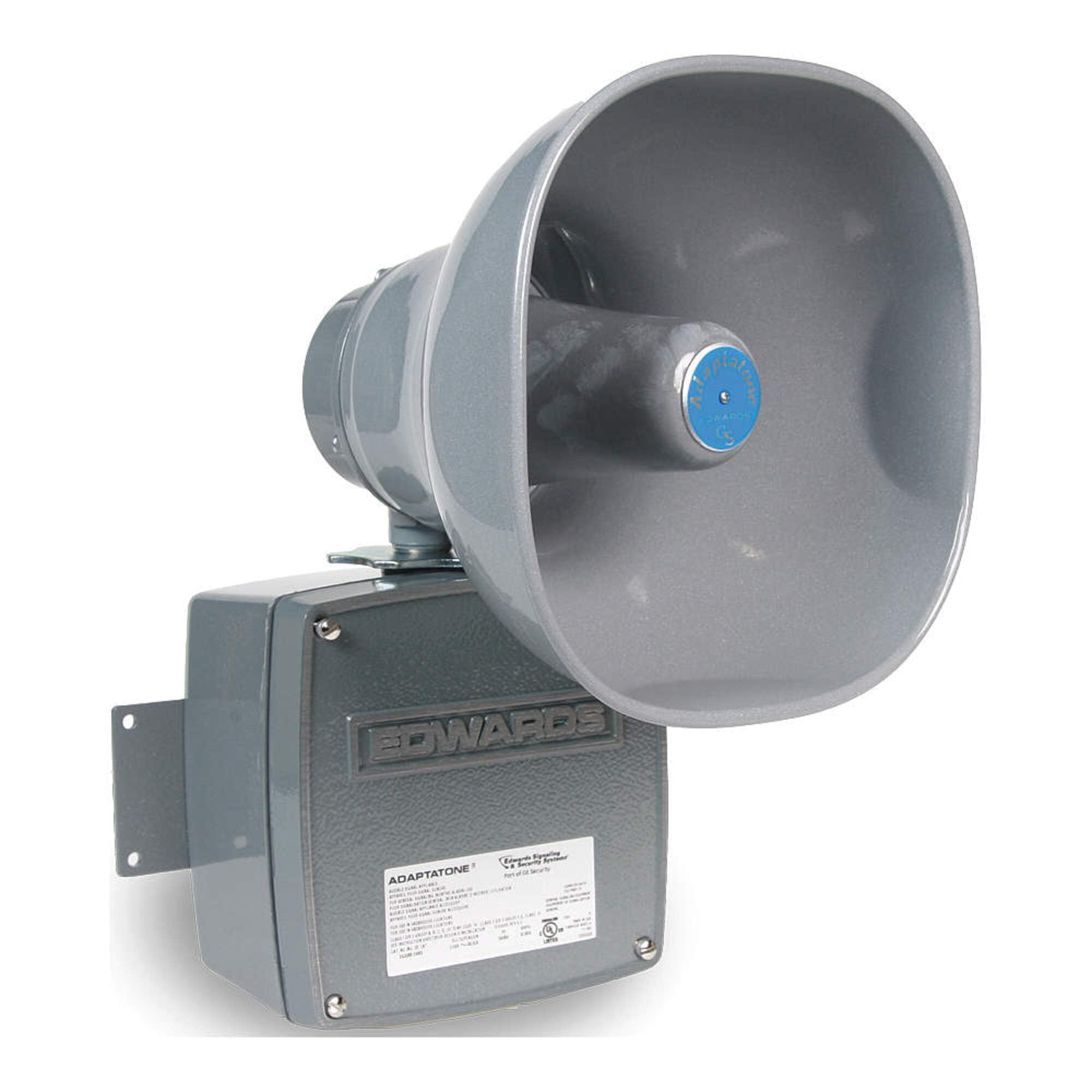 5531M-24AQ AdaptaTone Millennium Multi-Tone Signal, 50/60 Hz, 120/110 dB, Specifications Met: UL 464 and 1604, Class I, Division 2, Groups, A, B, C, D, Class II, Division 2, Groups F, G, Class III Hazardous Locations, cULus Listed