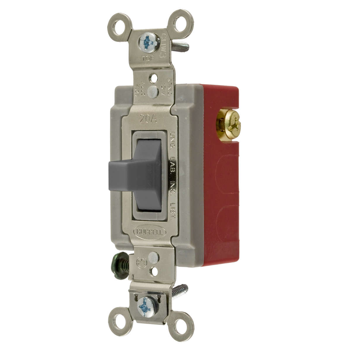 HBL1557GYLV Specification Grade Toggle Switch, 24 V DC, 5 A, SPDT Contact