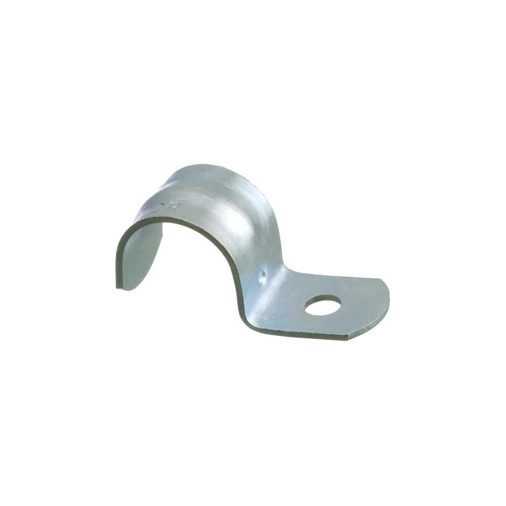347 1-Hole Conduit Strap, 3 in Conduit, Steel