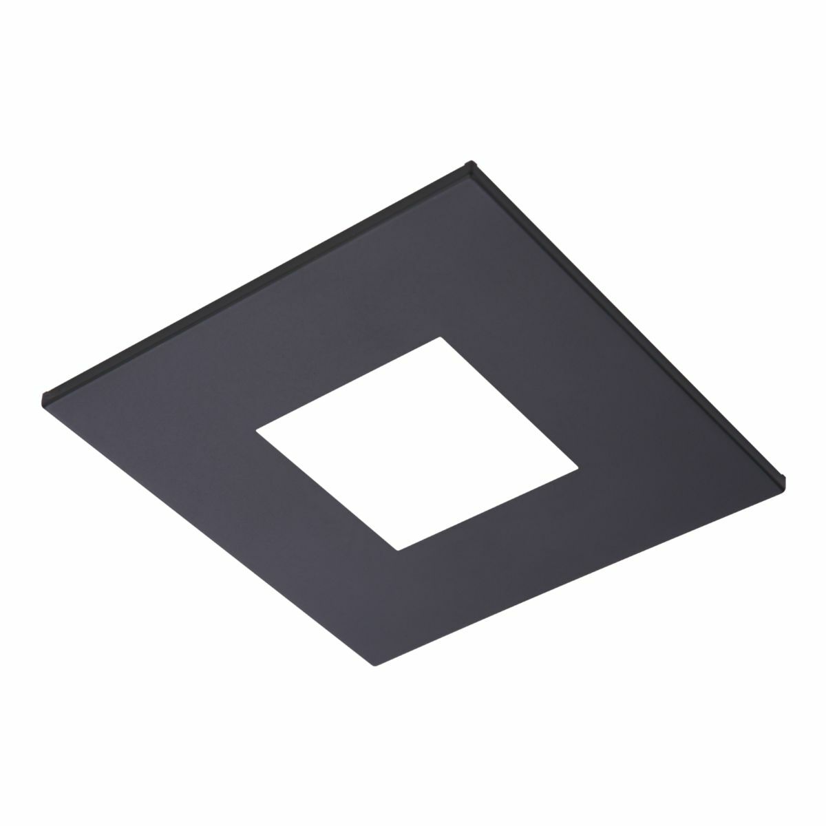 TL42SMB Halo TL42S Open Pinhole Square Lighting Trim, LED Lamp, For Use With 2 in Recessed Downlight Housing and 4 in ML4D Module, Die Formed Steel