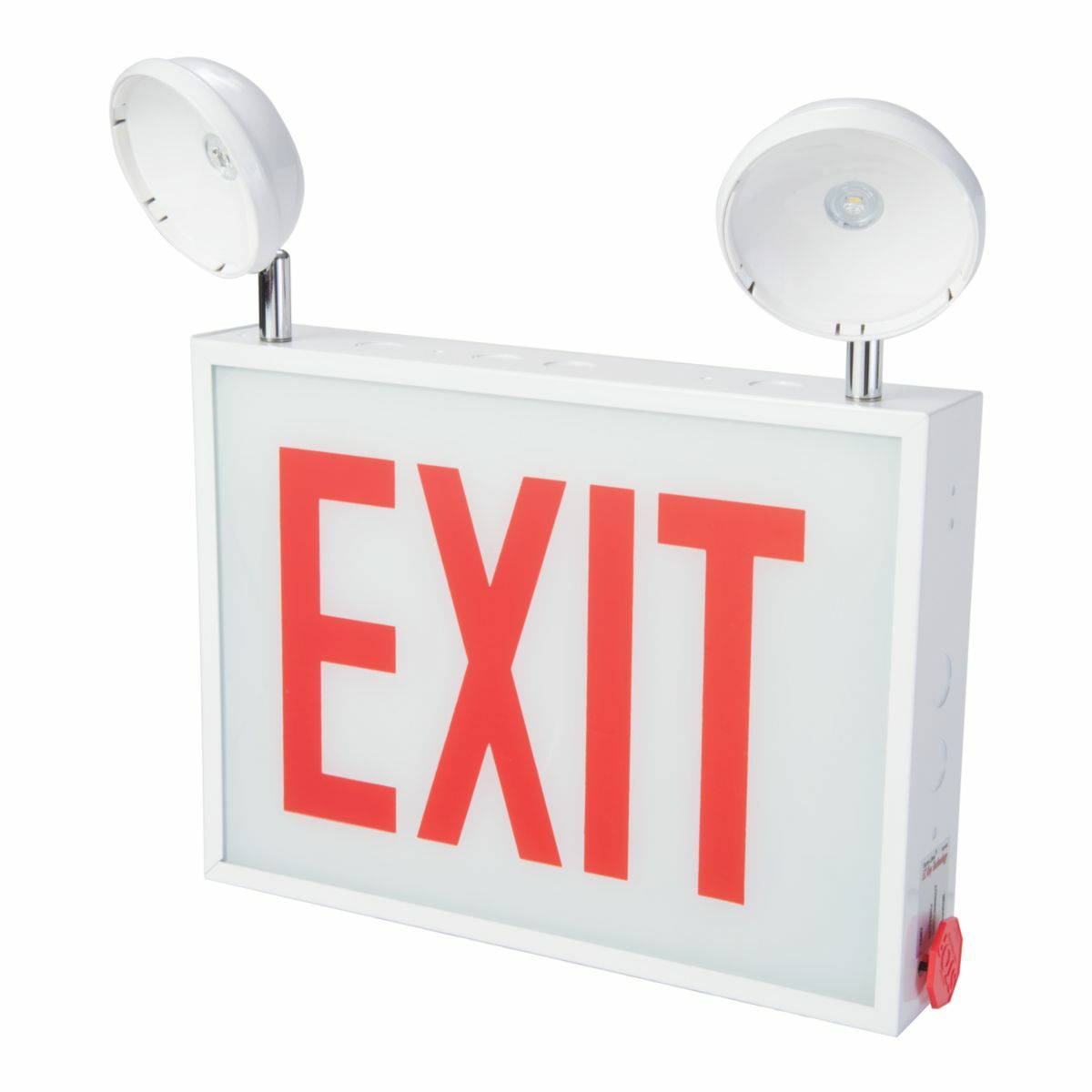 CHXC71 Sure-Lites CHXC Self-Powered Single Face Exit and Combination Light, 3.6 W Fixture, 120/277 V AC, White Housing, EXIT Legend