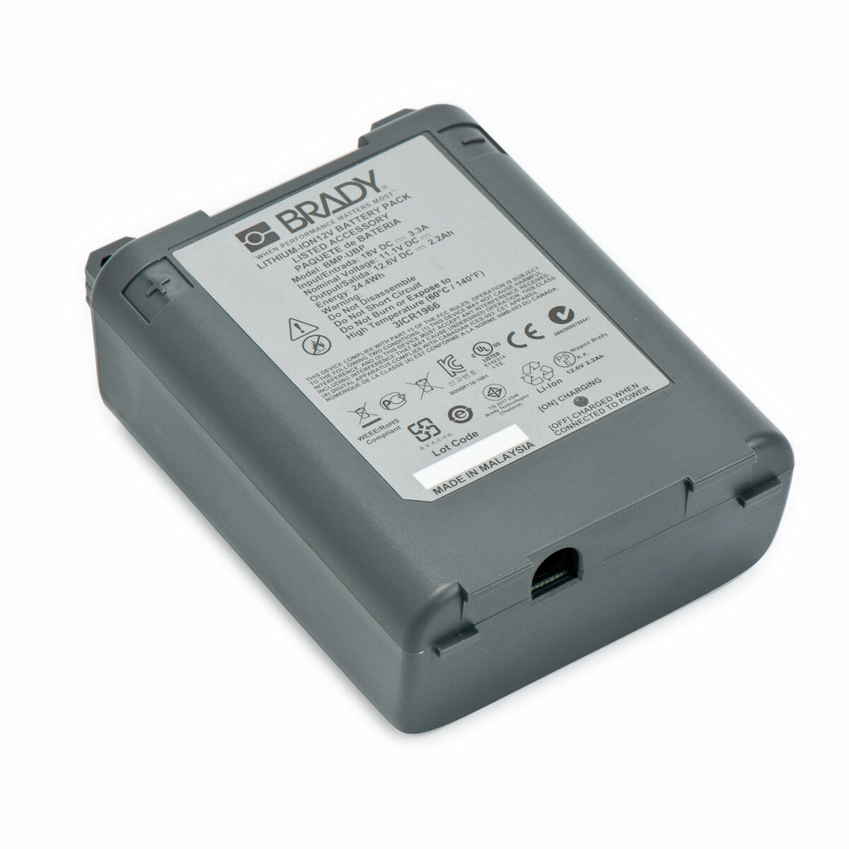 BMP-UBP Rechargeable Battery, For Use With BMP51, BMP53 Label Maker and Mobile Printer, BMP41 Label Printer