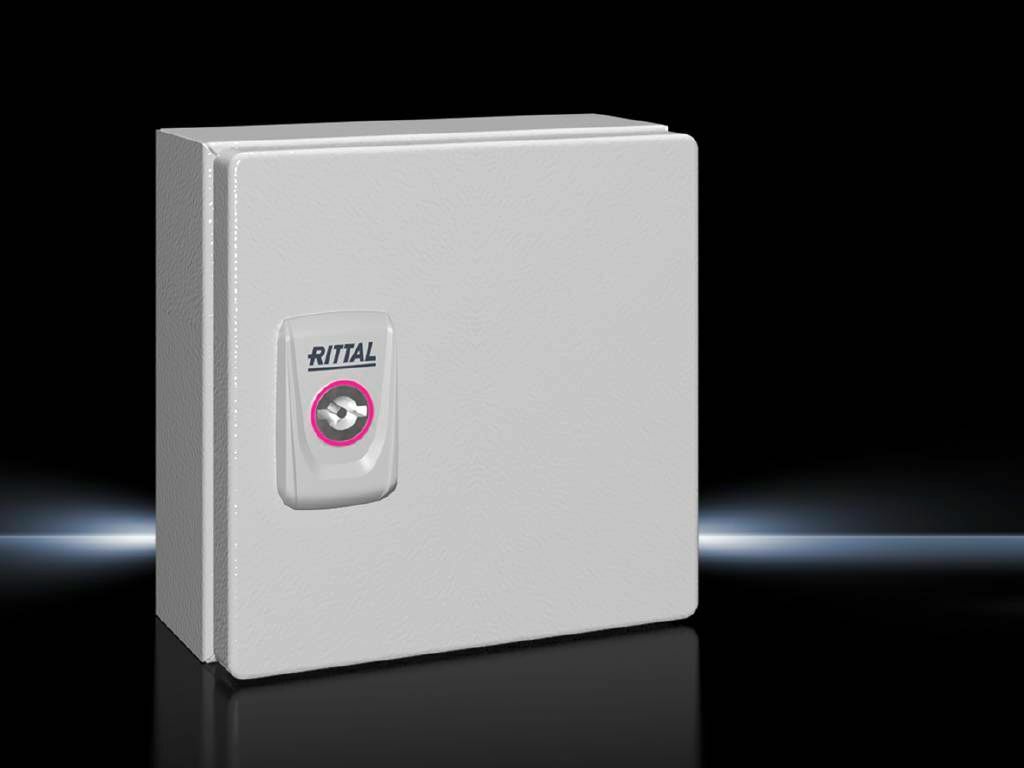 1549000 KX Series Small E-Box, 200 mm W x 120 mm D, NEMA 4, Carbon Steel