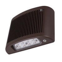 EOF1MV5KBZPSC Cold Weather Full Cutoff Non-Dimmable Self-Diagnostic Emergency Light, LED Lamp, 120 to 277 V AC, Die Cast Aluminum