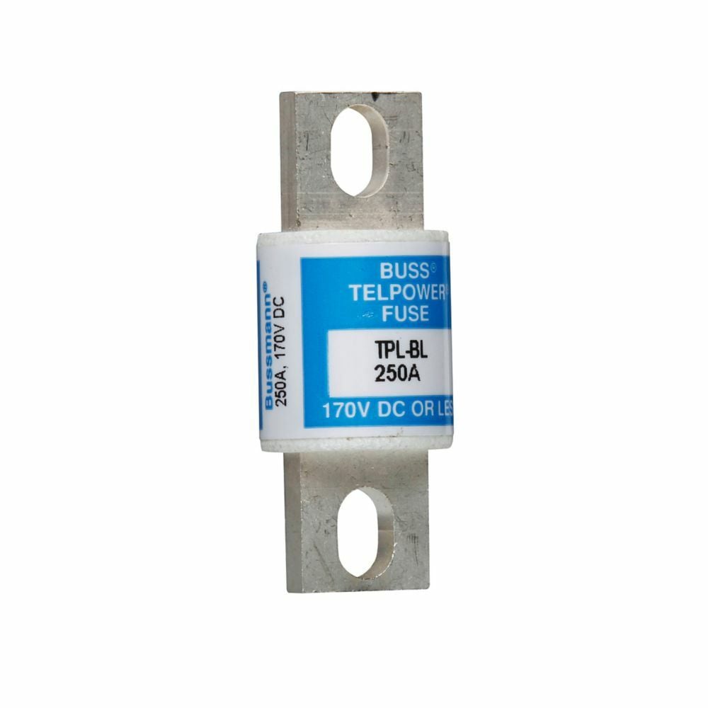 TPL-BH Telpower TPL Current Limiting Power Distribution Fuse With Telpower TP158HC Disconnect Systems, 200 A, 170 V DC, 100 kA Interrupt, Round Body