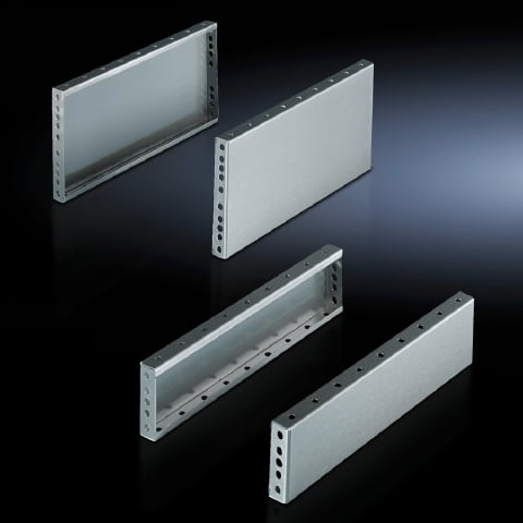 9977494 Base/Plinth Trim Panel, 7.9 in H x 800 mm D, For Use With TS 8 Series NEMA 4X Freestanding Single Door Enclosure, 316L Stainless Steel