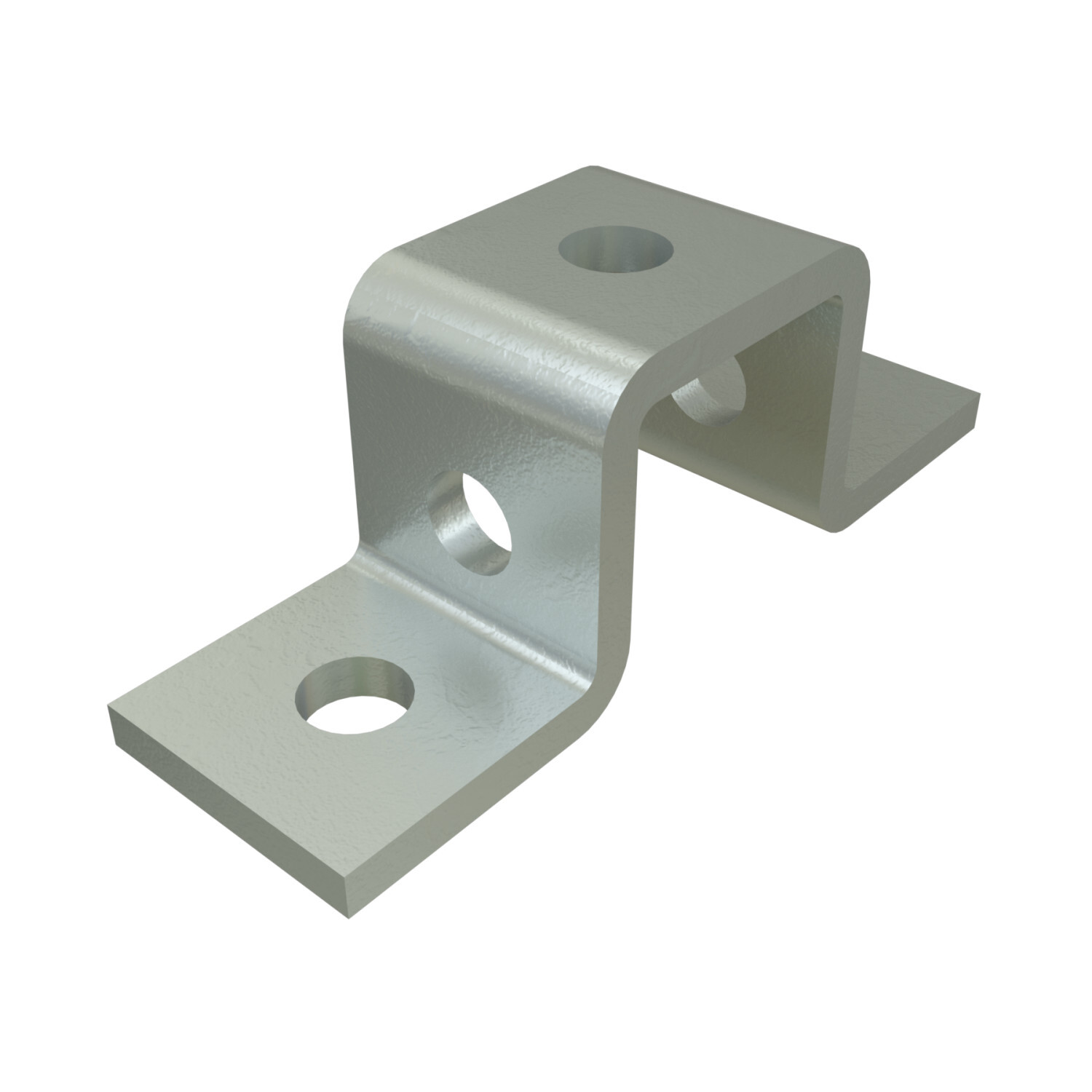 P1047-HG Channel U-Shaped Fitting, 5 Holes, 5-3/8 in L x 1-5/8 in W, For Use With 1-5/8 in W Series Channel, HRPO Steel