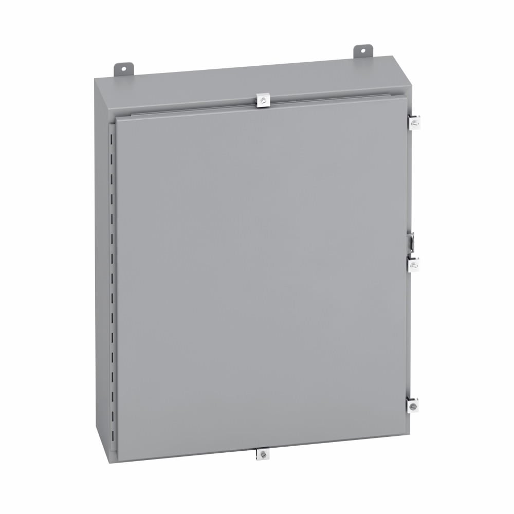 20168-4 1-Door Electrical Enclosure, 16 in W x 8 in D x 20 in H, NEMA 4/IP66 NEMA Rating, Carbon Steel