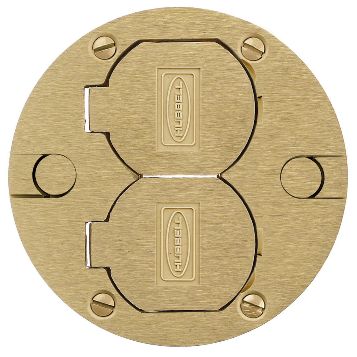 PFBRCBRA Flush - S1 Standard Molded Non-Metallic Replacement Cover Assembly, 7 in Dia, 0.44 in D, Aluminum