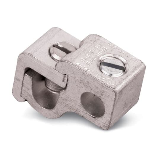 GP-500 Blackburn Type GP Mechanical Parallel Tap Connector, 2 AWG to 500 kcmil Min Run/Tap, 350 to 500 kcmil Max Run/Tap, Aluminum