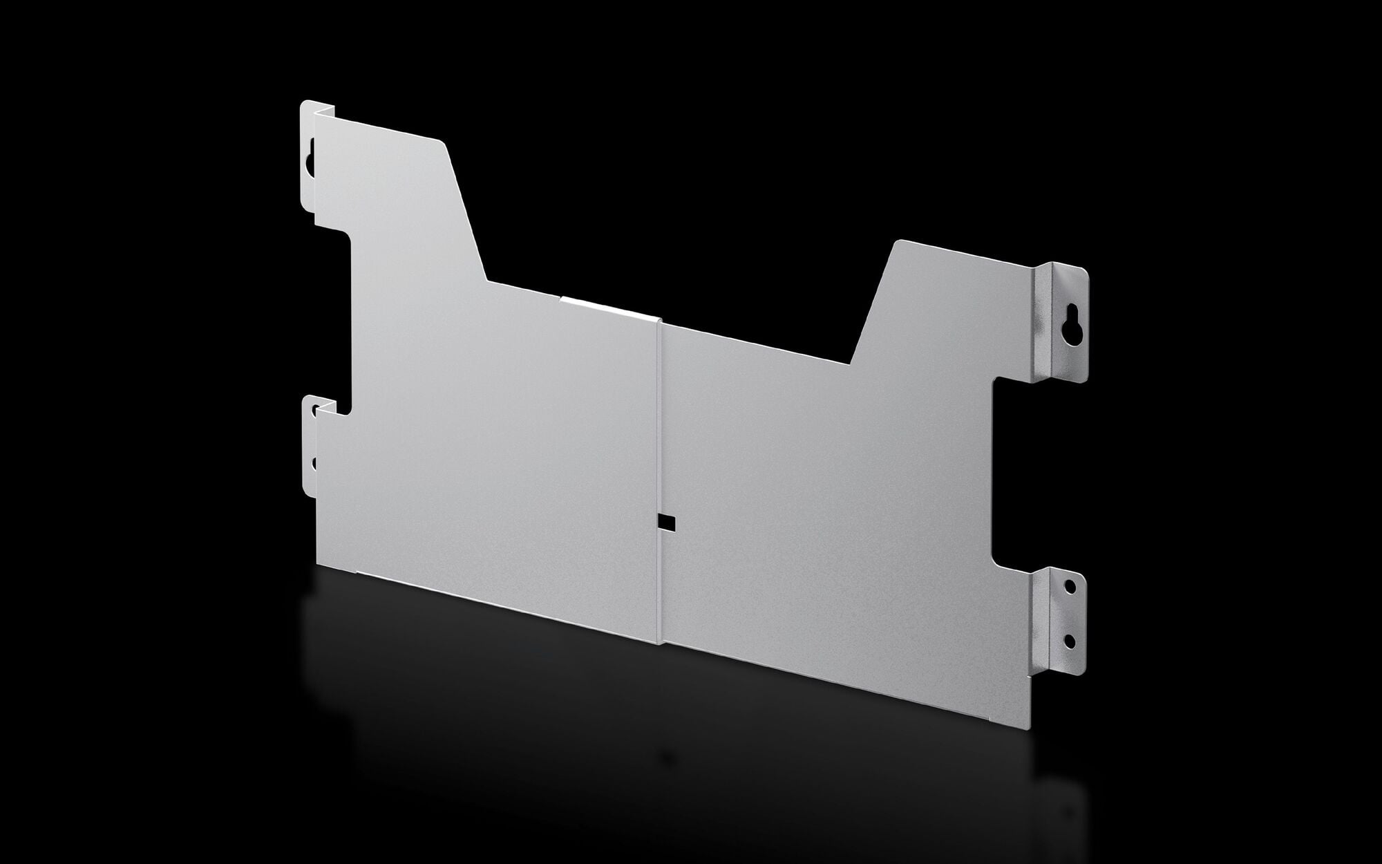 2515300 Wiring Plan Pocket, 35 mm D, 475 to 575 mm W Variable, For Use With AX Series 600 mm W Door Compact Enclosures, Carbon Steel, RAL 7035